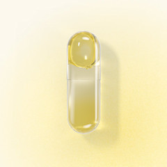 Ritual Omega-3 DHA & EPA capsule on a gradient background