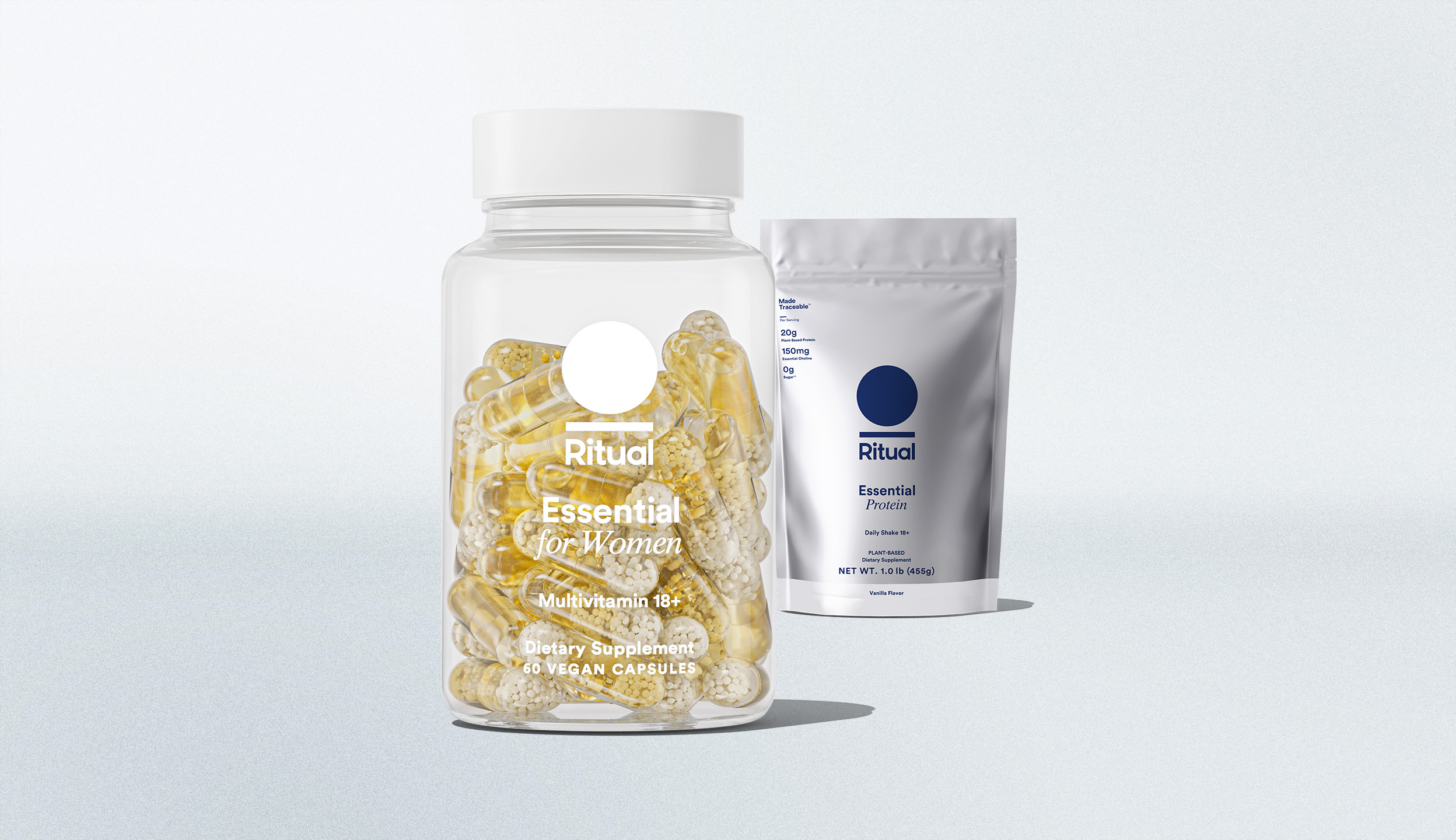 Women's Multivitamin 18+ & Protein Daily Shake packages