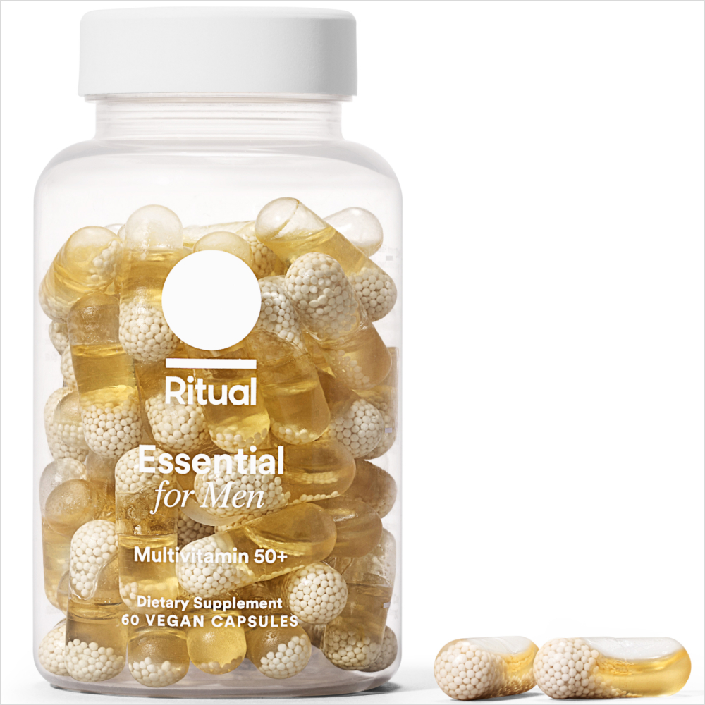 Ritual Essential for Men 50+ | Vegan-Friendly Men's Multivitamins