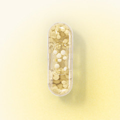 Ritual Essential for Women 50+ capsule on a gradient background