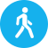 Ícono de persona caminando