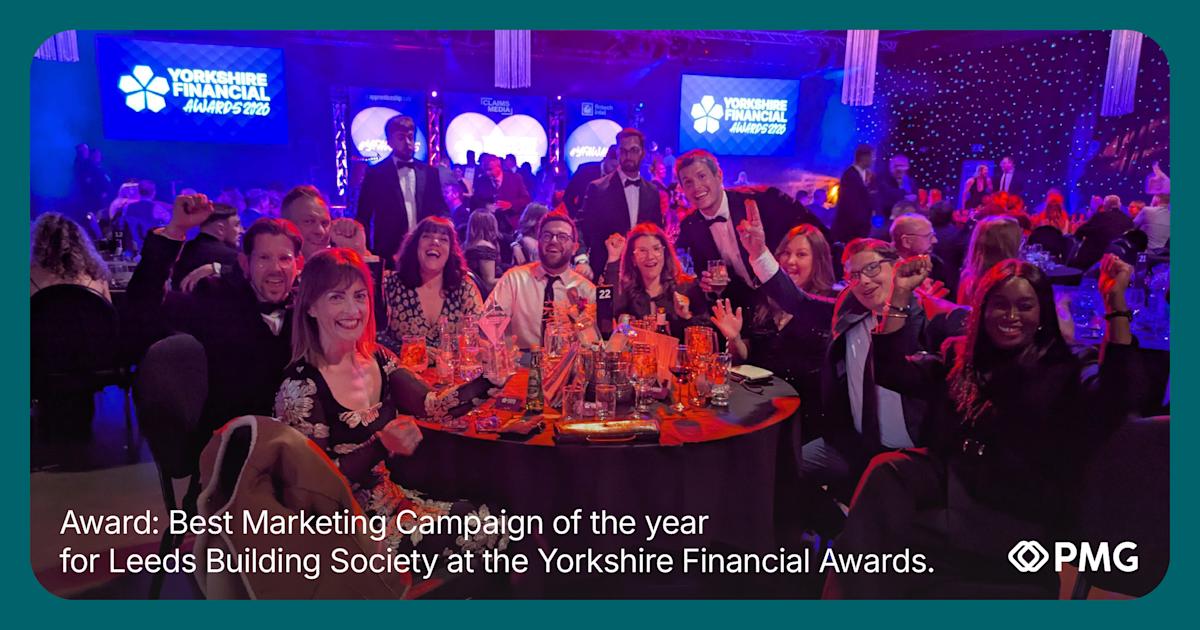 PMG & Leeds Building Society Named Best Marketing Campaign of the Year