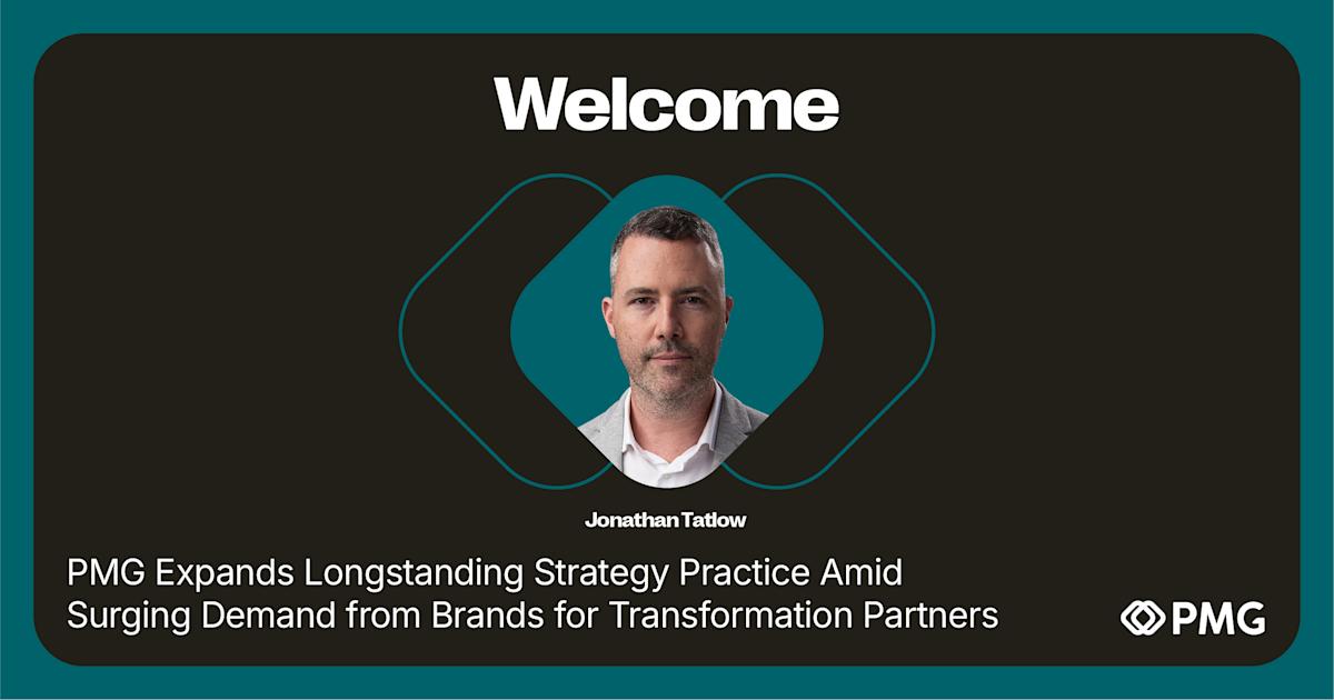 PMG Expands Longstanding Strategy Practice