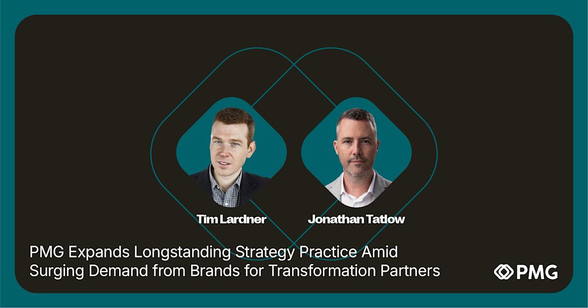PMG Expands Longstanding Strategy Practice