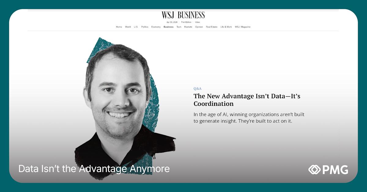 The New Advantage Isn’t Data—It’s Coordination