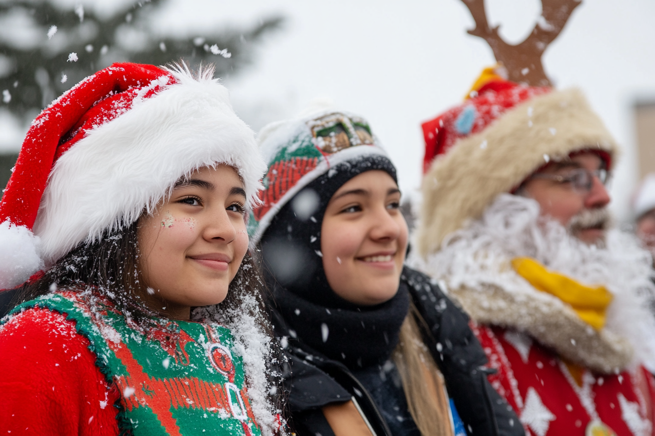 Santa Claus Parade crowd