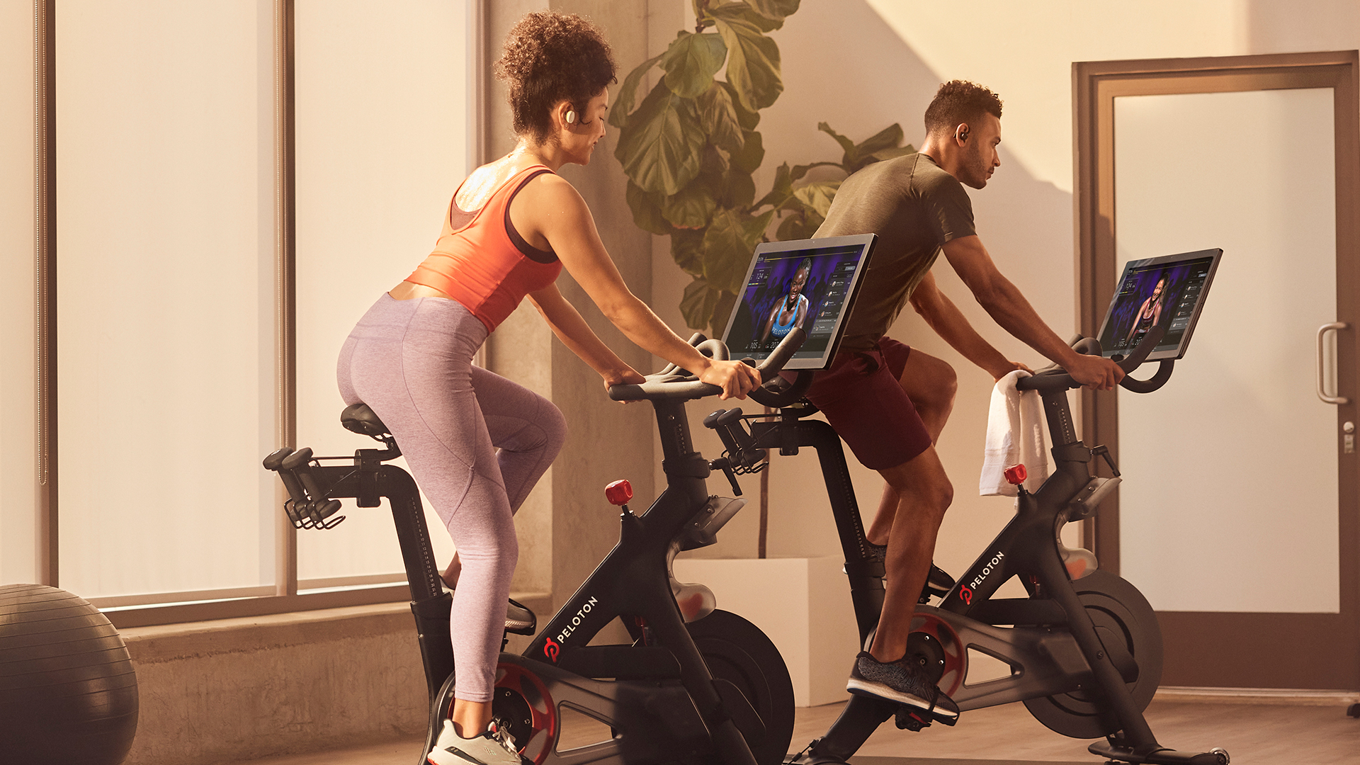 Peloton Website hero image 1