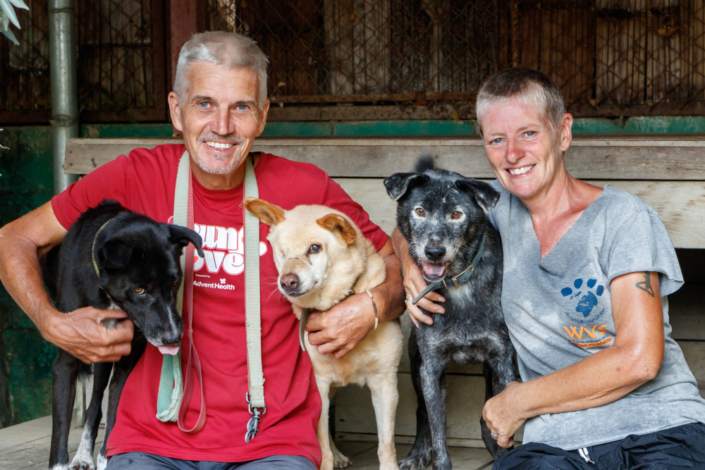 Volunteer Spotlight: Annie and Paul's 'tails' from Thailand