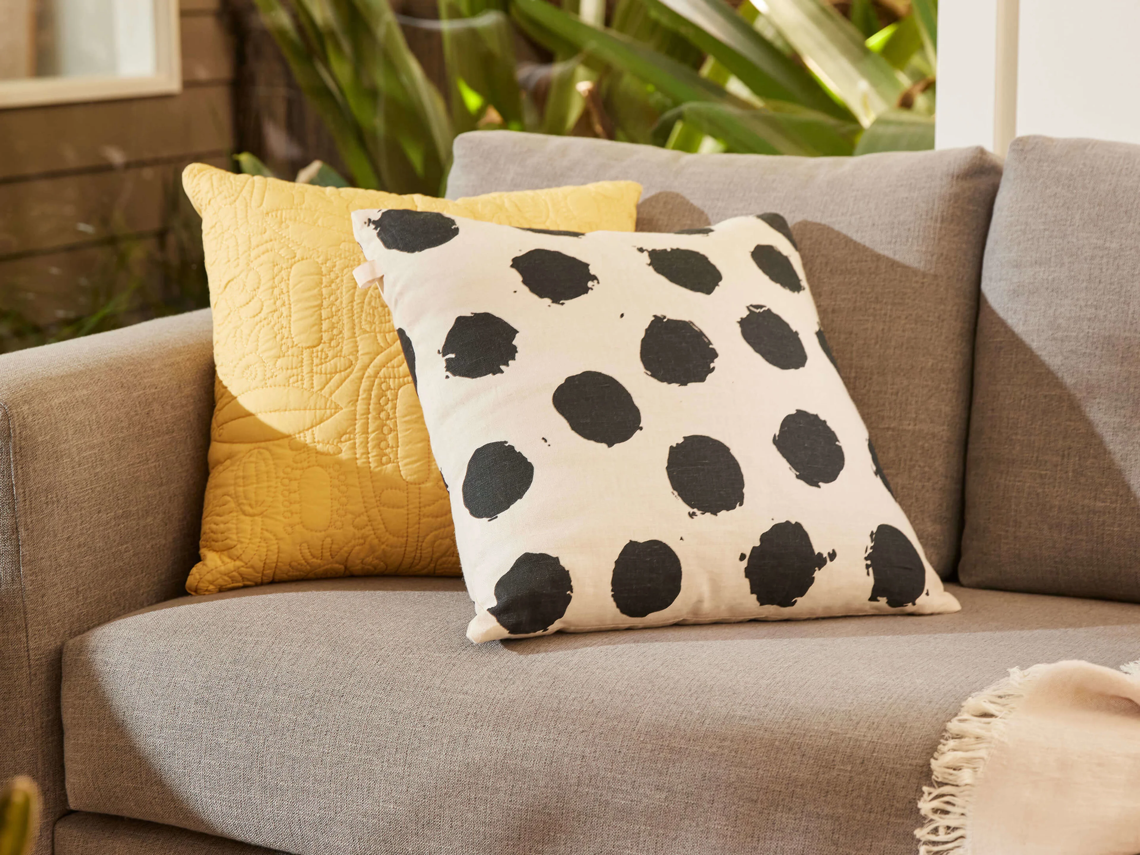 Homewares Blotto Cushion Hero Lifestyle