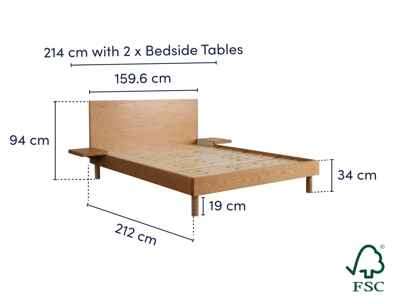 Koala Bed Base NEW Balmain Timber Bed Frame Koala AU