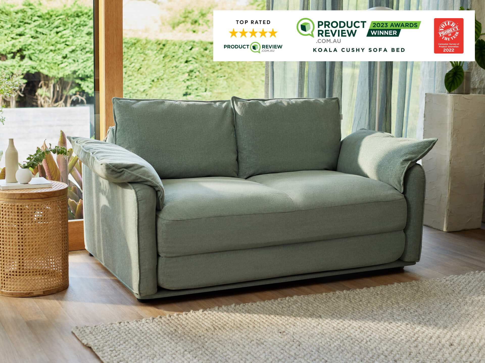 Koala Cushy Sofa Bed 2023 Product Review Winner Koala AU