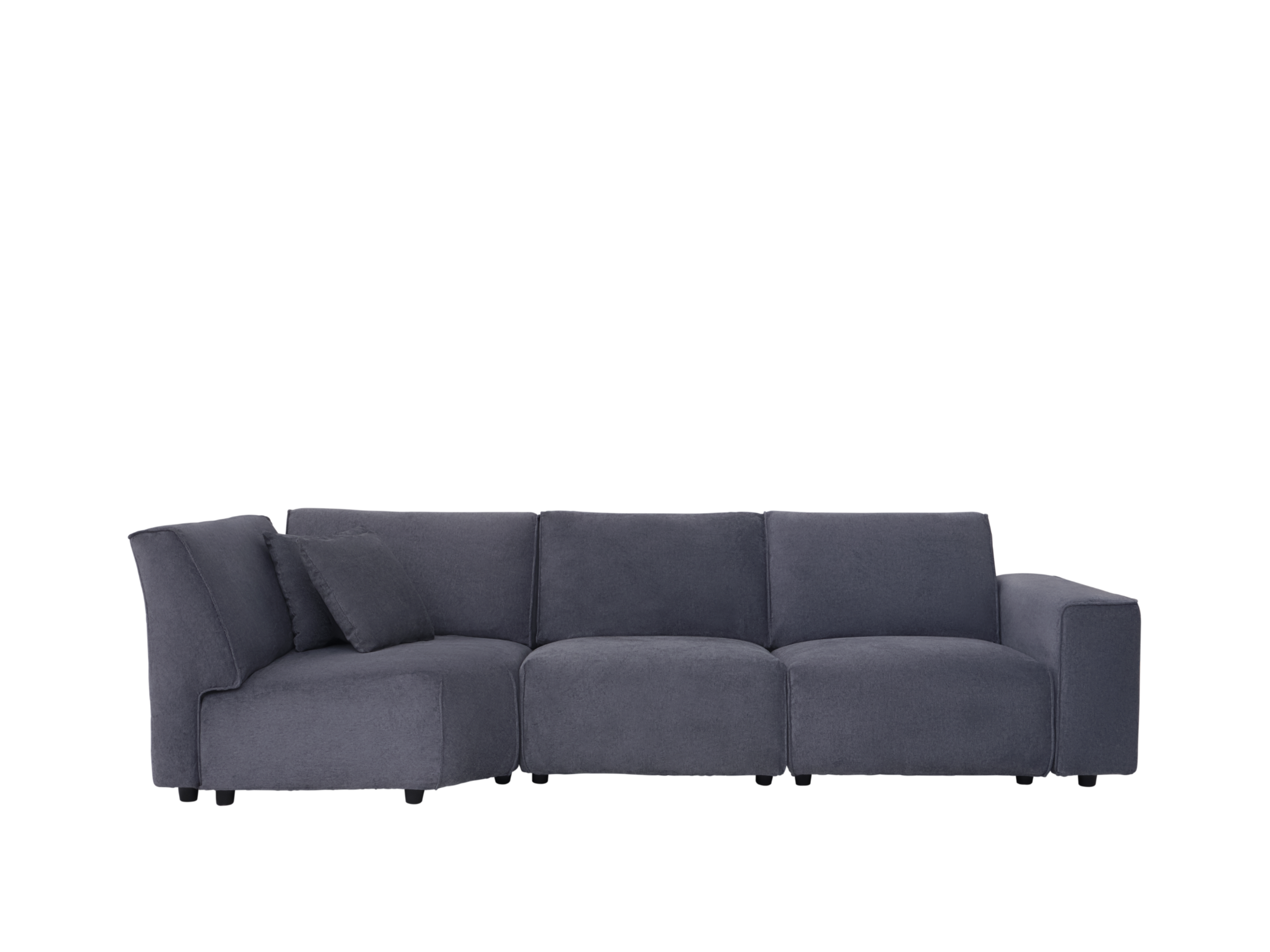 Product Ivory BG Modern Sofa Blue Heeler 3-Seater Corner Left