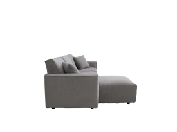 Modern Sofa with Chaise 3-Seater Slider Arvo Storm Left Product 3