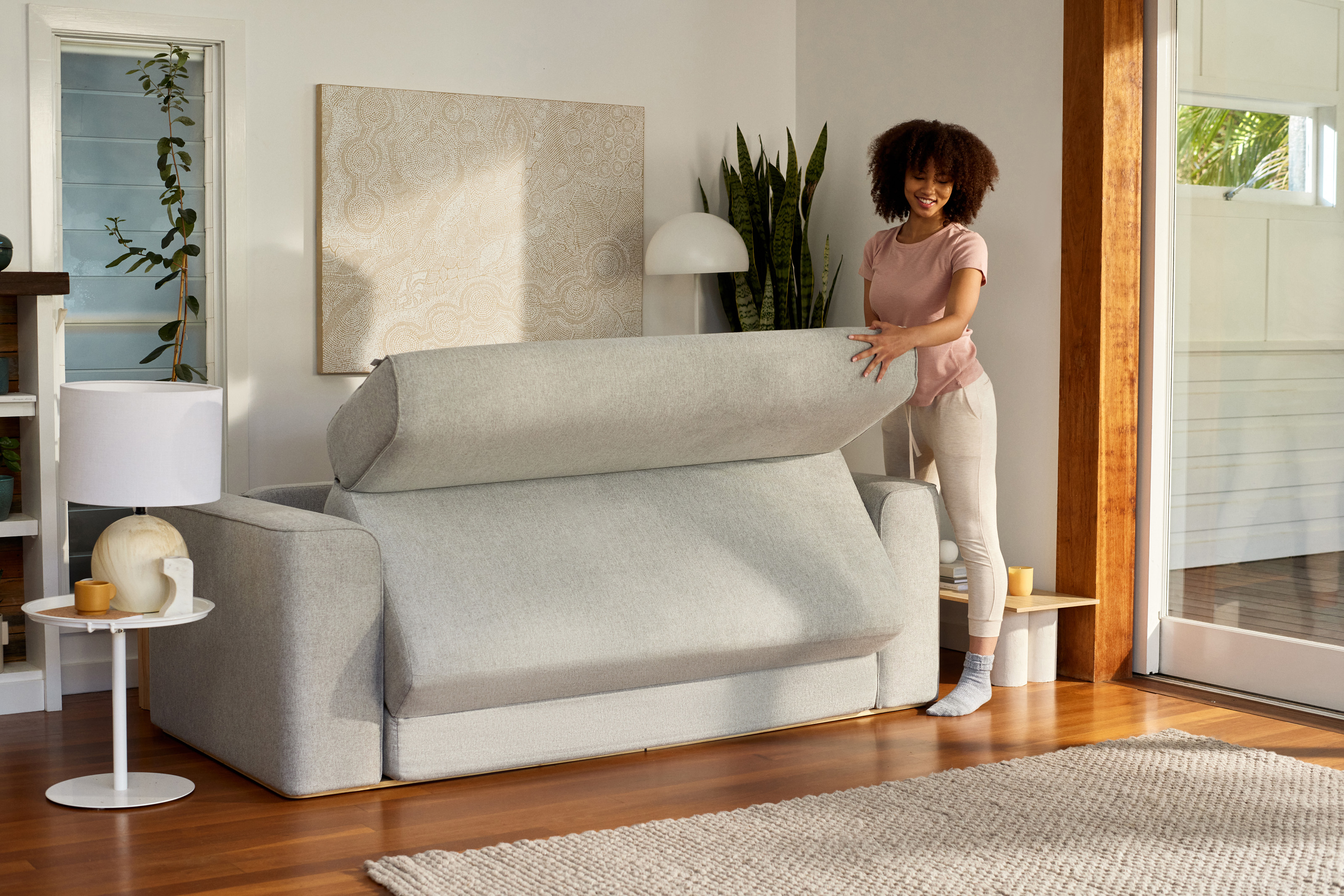 Koala Sofa Bed Koala Sofas Koala AU   T00575 AU Sofa BedQueenAU Queen Lunar Grey 20689 