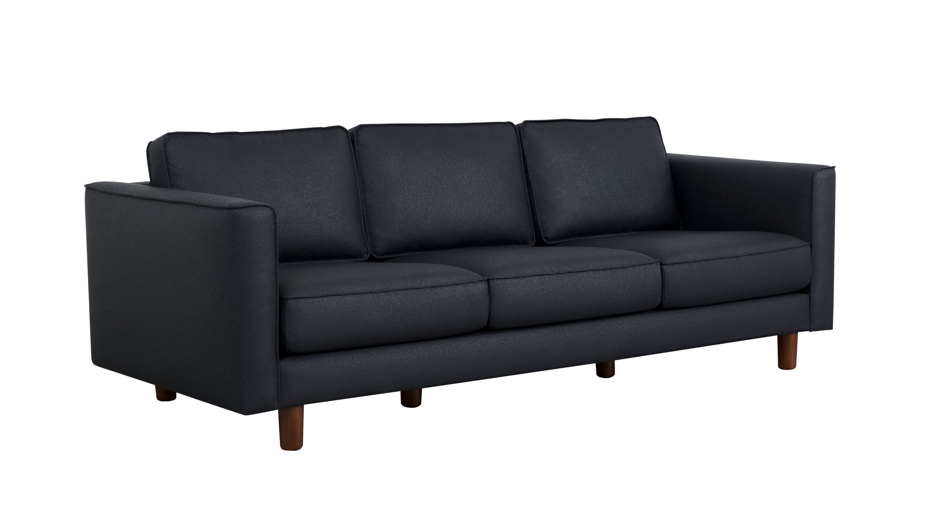 Koala's Cork Black Sofa Leather Alternative Couch Koala AU
