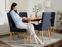 JP > PDP > Dining Chair > Navy Blue > with talent 2