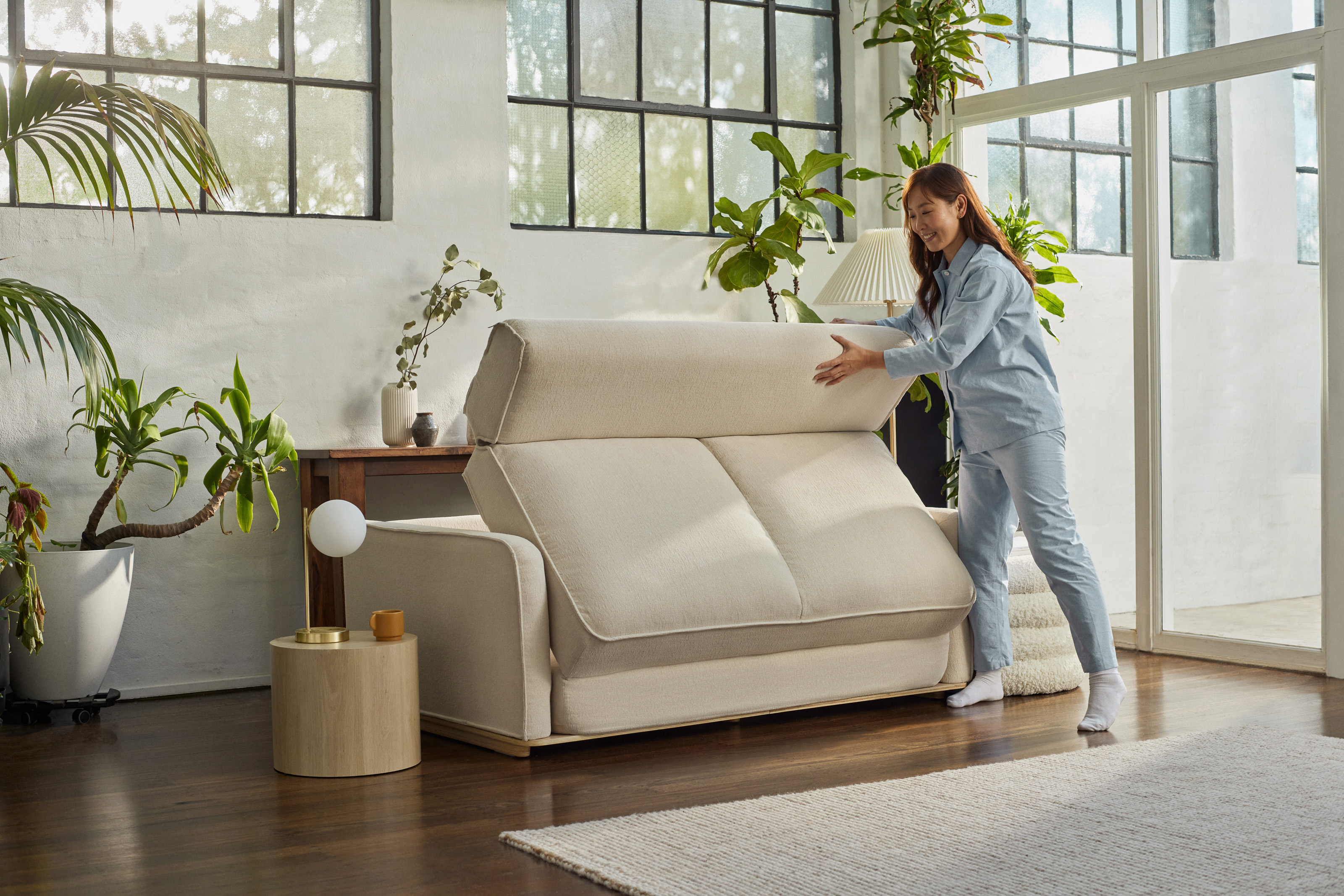 코알라 쿠쉬 소파베드 120일 체험 전속력 배송