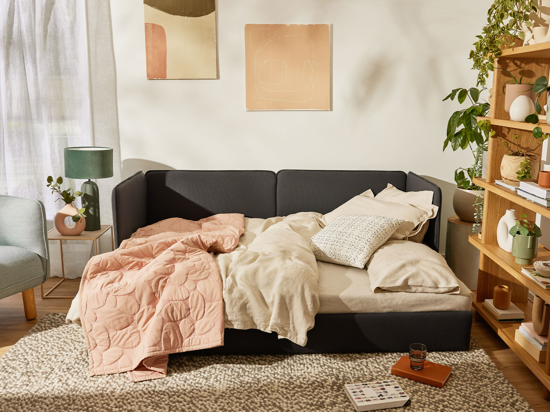 NEW Stunner Sofa Bed Elevated, floorless sleep Koala AU