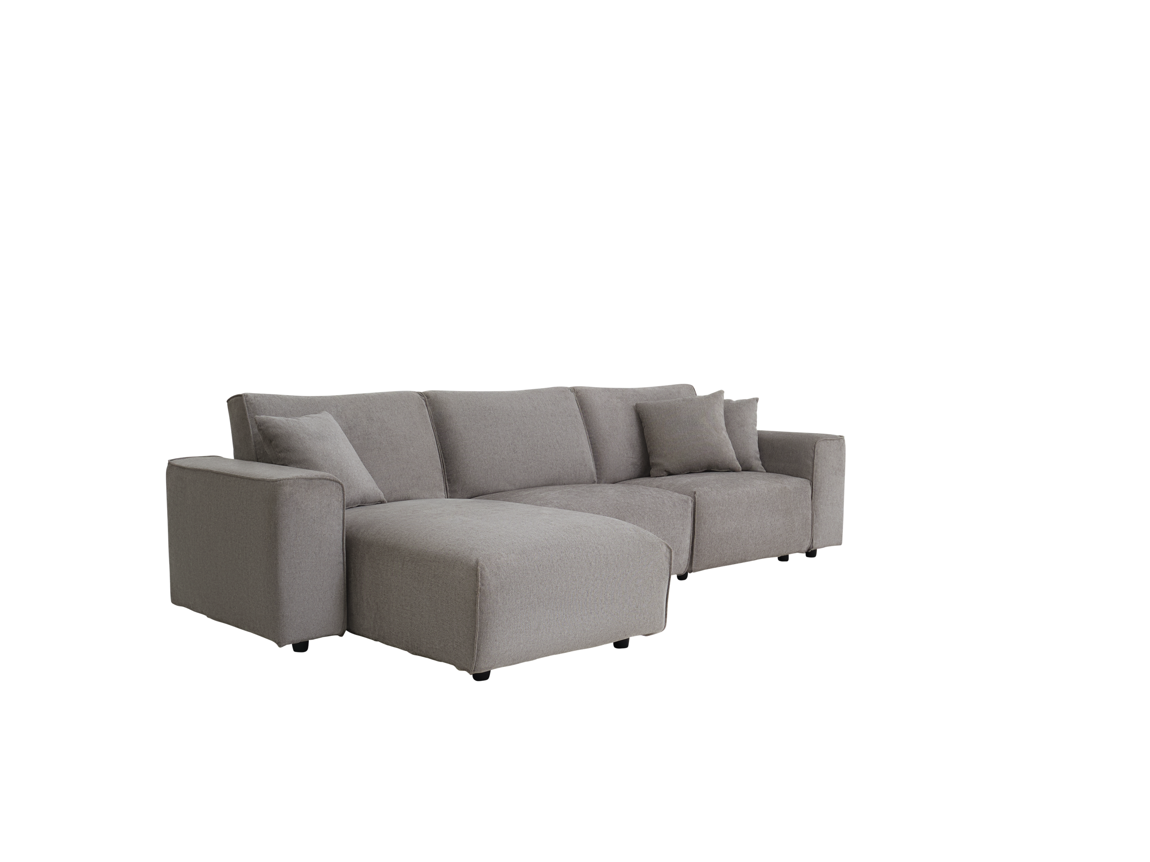 Modern Sofa with Chaise 3-Seater Slider Arvo Storm Left Product 2