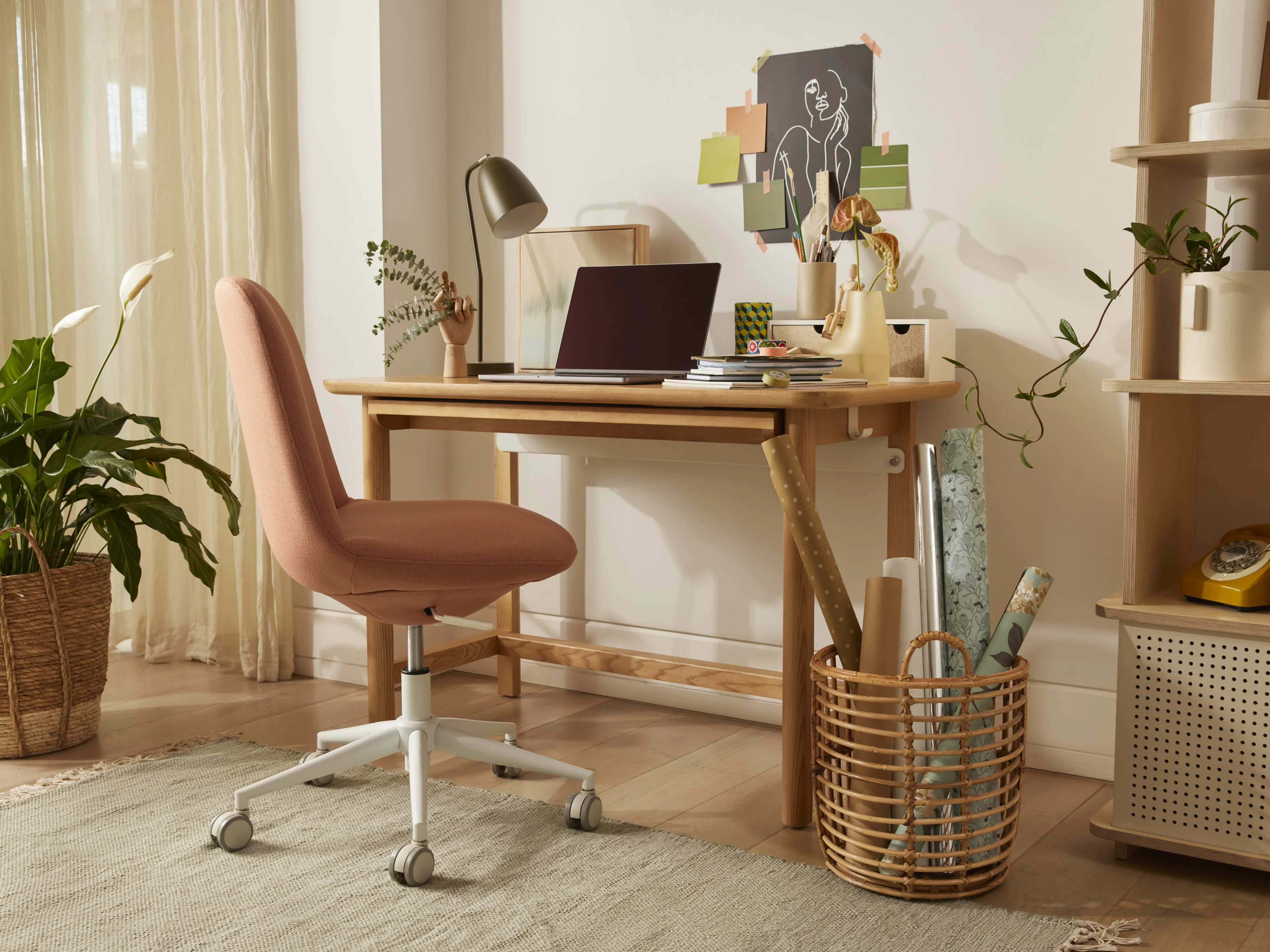 Upright Office Chair Slider Sunburnt Plains Lifestyle 1