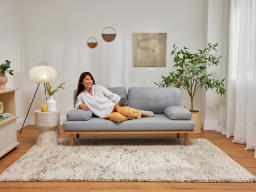 JP > PDP > Chillax Sofa > Pebble Grey > With Talent 1
