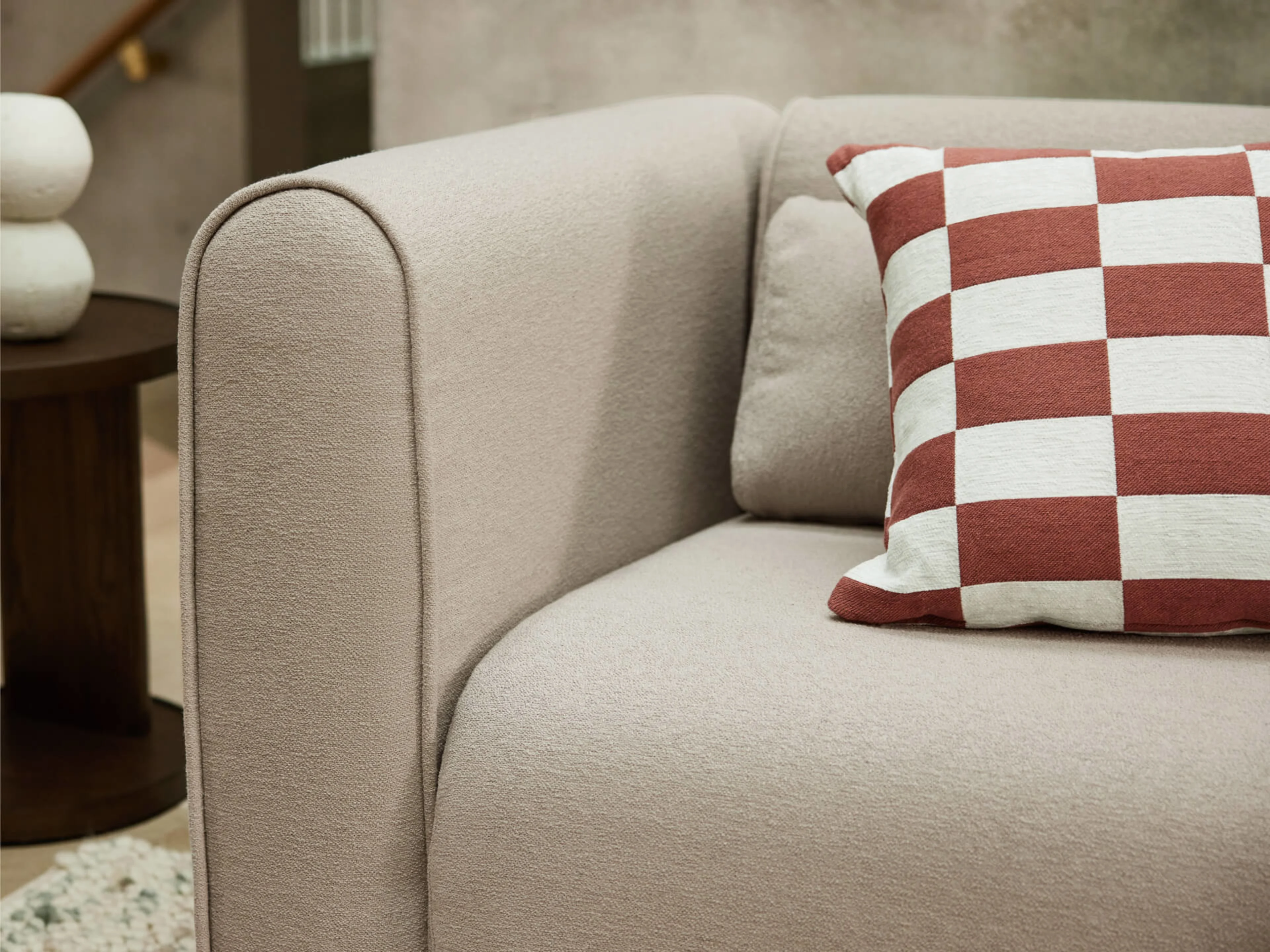 AU Dreamy Modular Sofa Sofa Morning Grey Shared Chaise Lifestyle 2