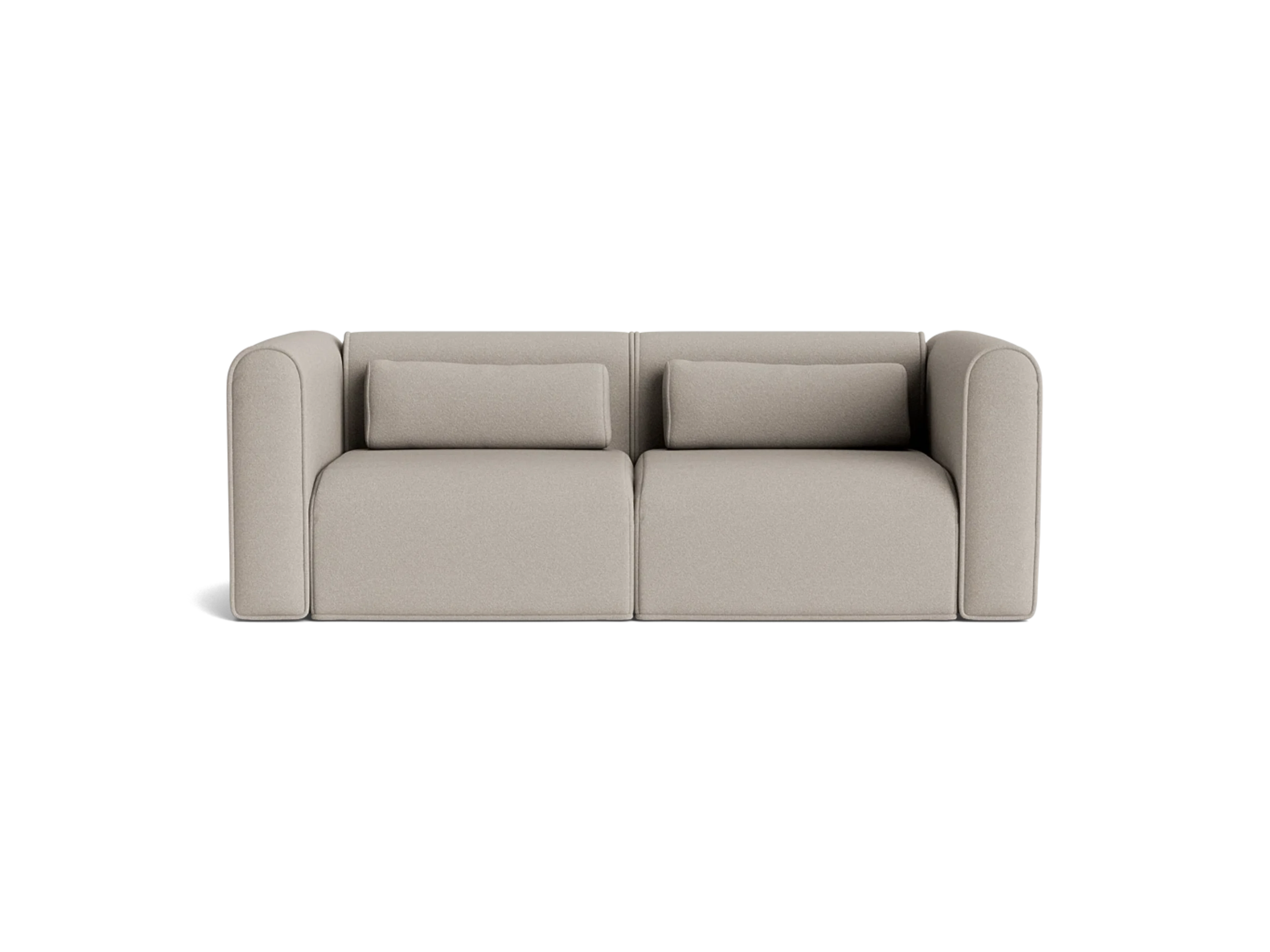 AU Dreamy Modular 3 Seater Sofa Morning Grey