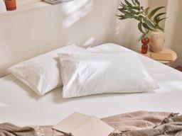 JP > PDP > Organic Cotton Pillowcase Pair > Cotton White > Without 3