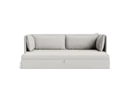 Stunner Sofa Bed Queen Limestone Lifestyle 11