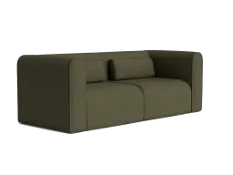 AU Dreamy Modular 3 Seater Sofa Green Wattle Product 2