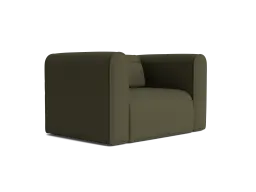 AU PDP Dreamy Modular Sofa Armchair 1.5-Seater Green Wattle Product 2