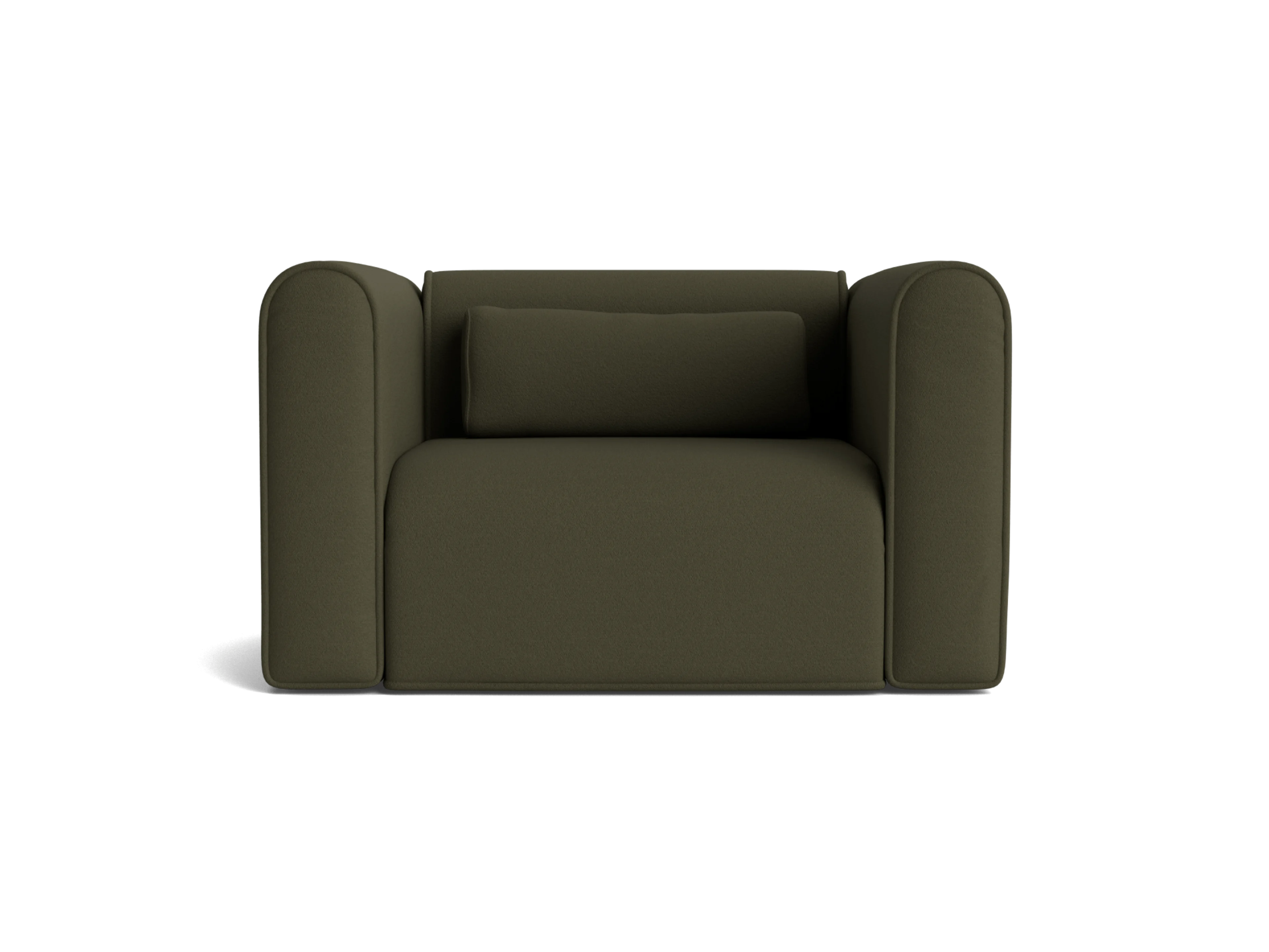 AU PDP Dreamy Modular Sofa Armchair 1.5-Seater Green Wattle Product 1