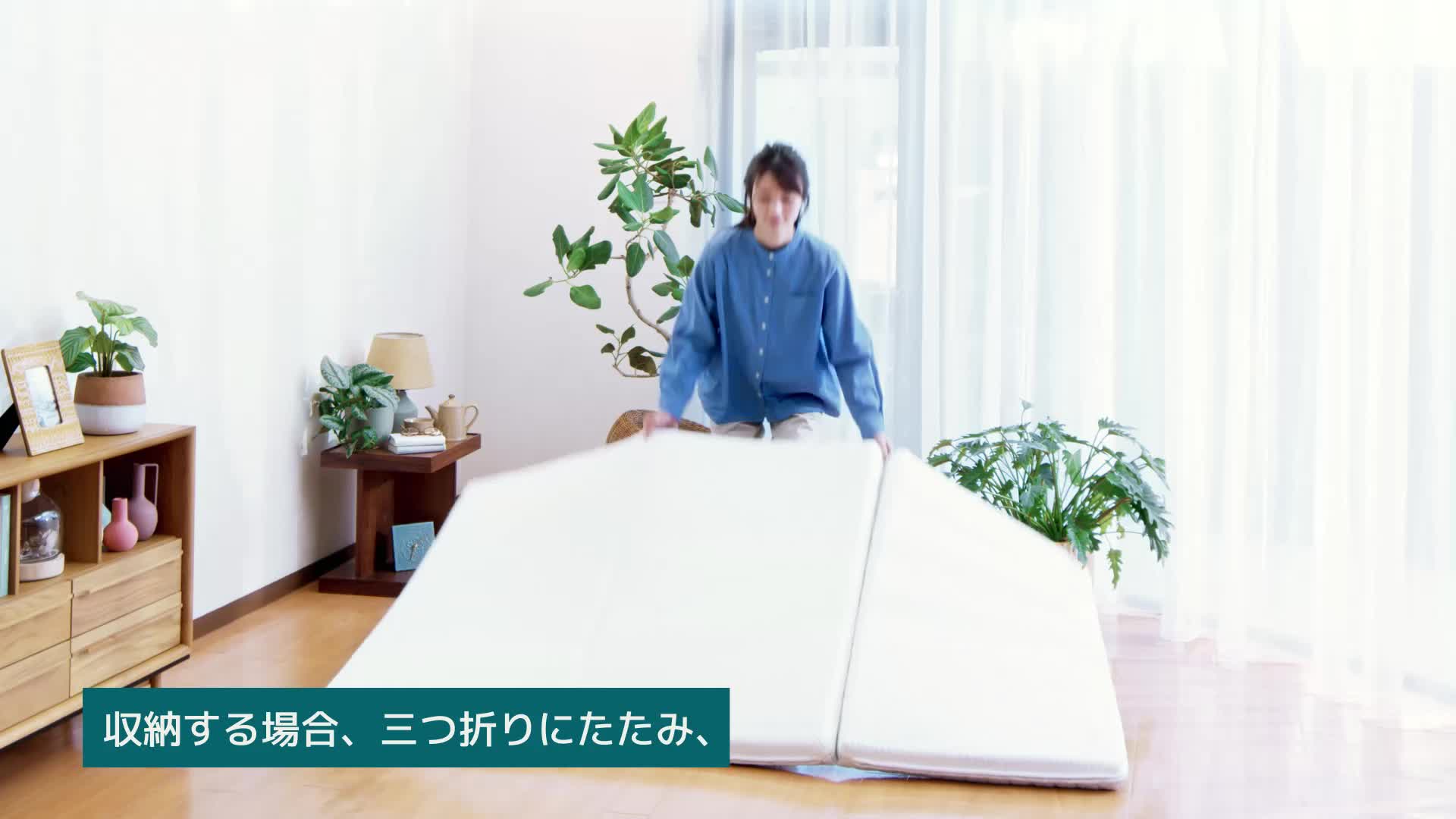 未開封新品】 コアラフトンOASIS セミダブル 三つ折り洗える