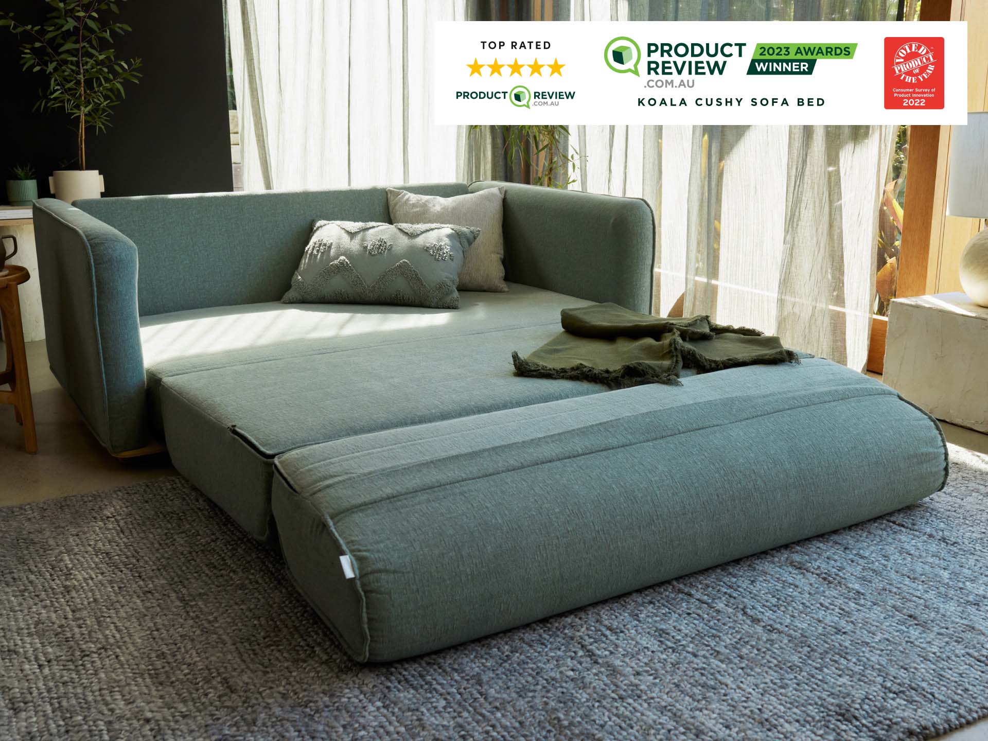 Koala Cushy Sofa Bed 2023 Product Review Winner Koala AU