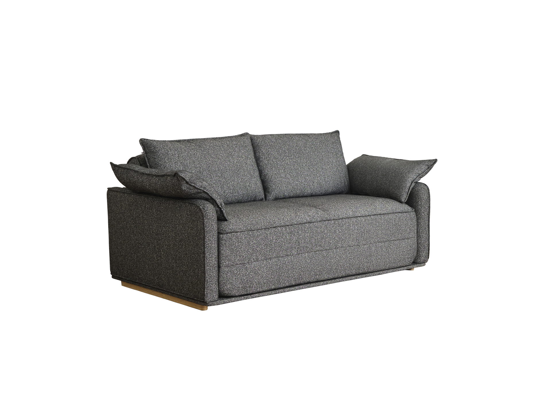 NEW Luxe Cushy Sofa Bed In Bouclé Koala AU