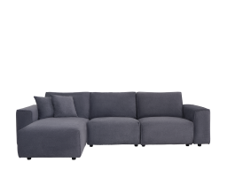 Modern Sofa with Chaise 3-Seater Blue Heeler Left Product 1