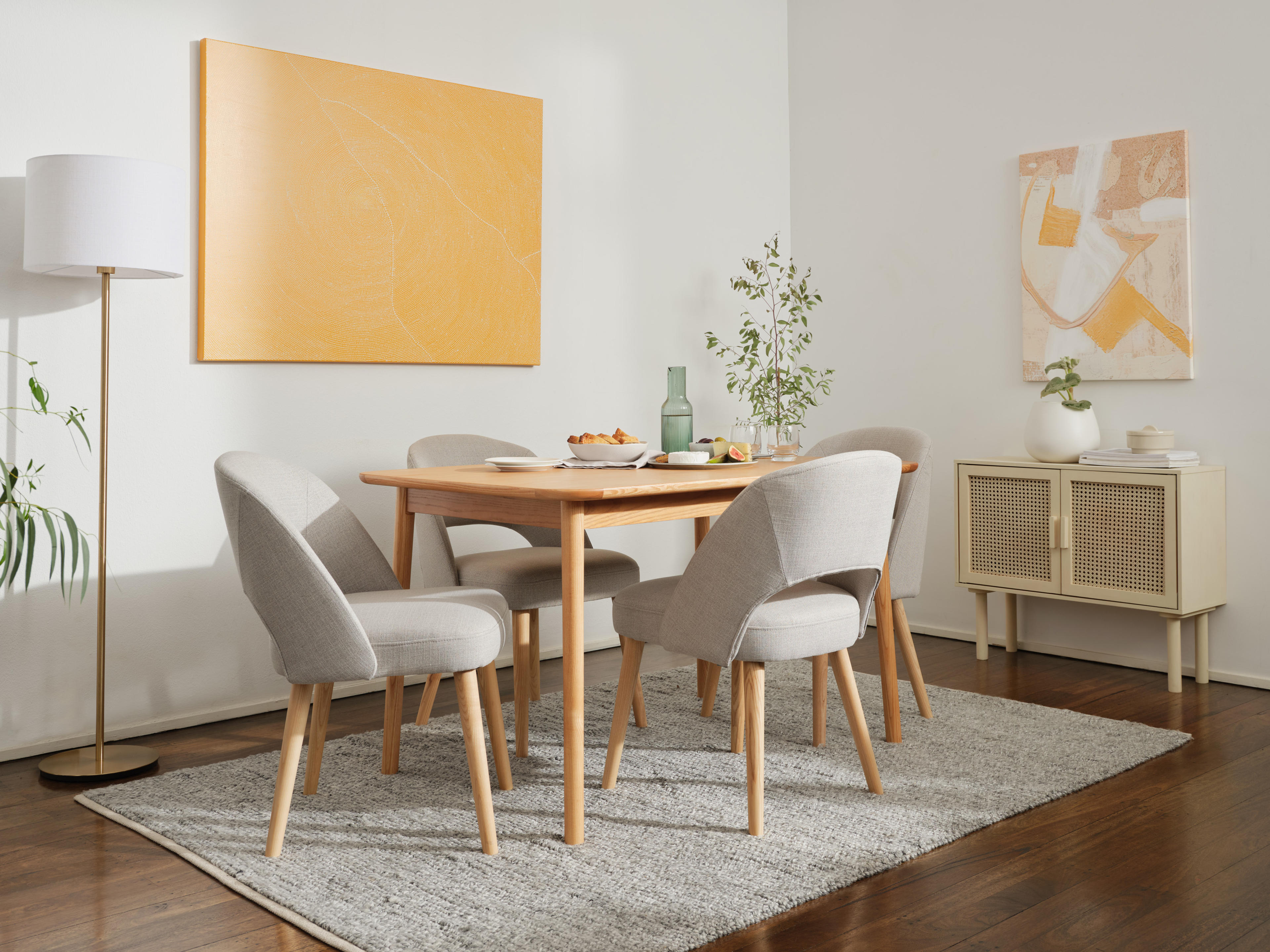 Curved Dining Chair Slider Lifestyle 1