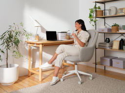 Workmate Home Office Desk Slider Lifestyle 2