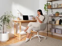Workmate Home Office Desk Slider Lifestyle 2