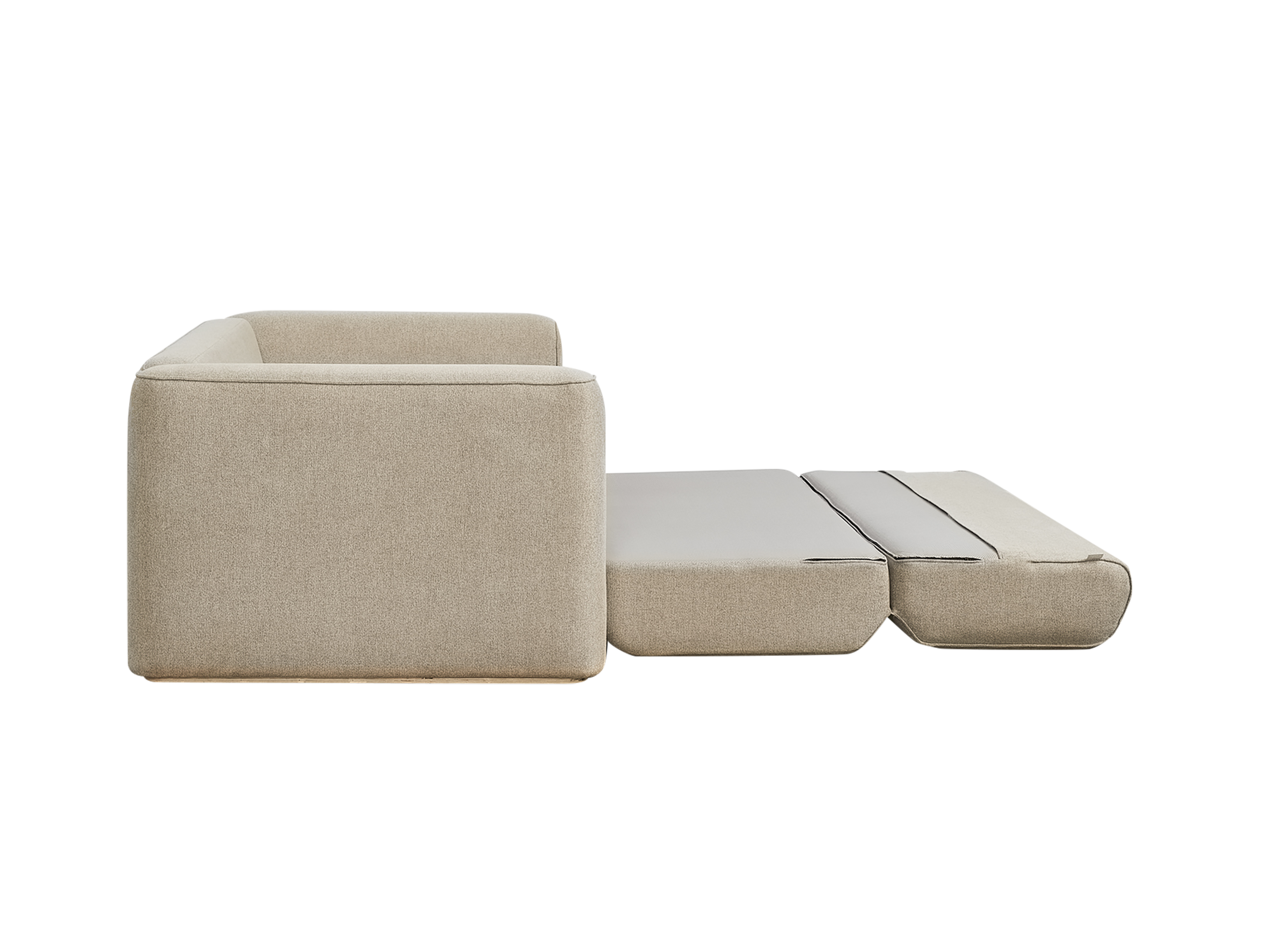 Sofa Bed Queen & Double Slider Flat White Product 5