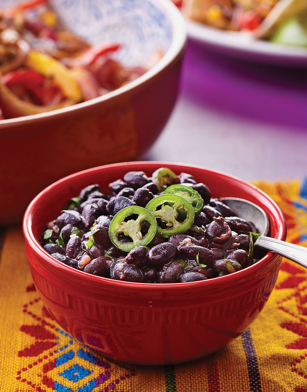 Seasoned Black Beans