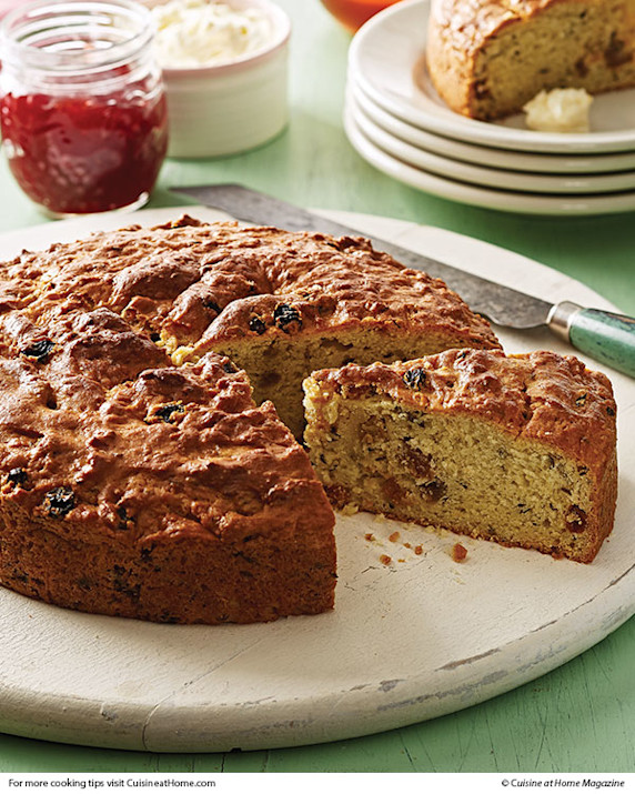 IrishAmerican Soda Bread with golden raisins & caraway seeds Recipe