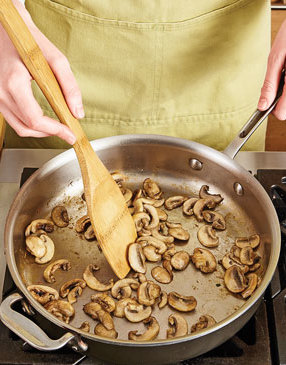 Freekah-and-Mushrooms-with-Artichokes-and-Peas-Step1