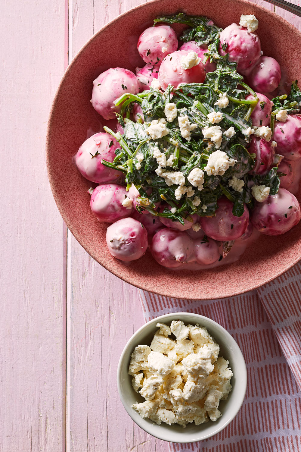 Roasted Radishes with Harissa Yogurt recipe