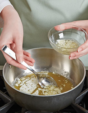 Clarified butter makes for a more stable sauce. To clarify butter, melt it, then skim off and discard the foamy solids that rise to the top.