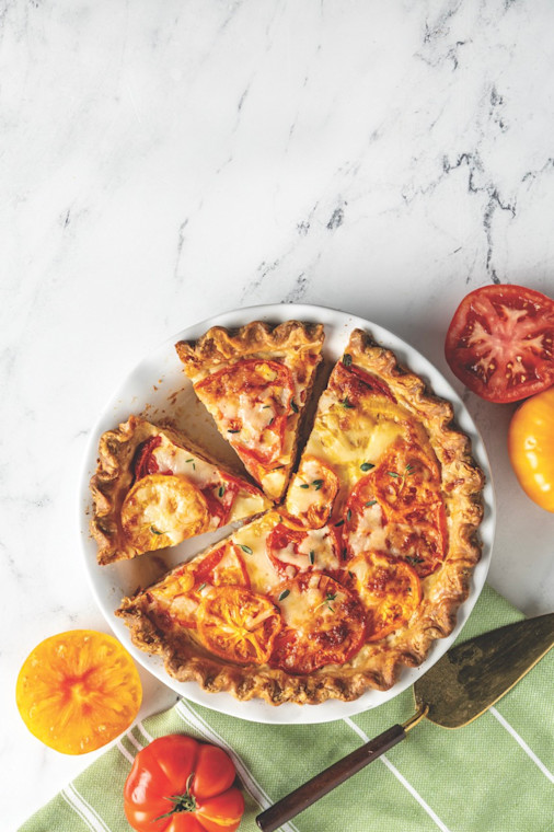 Ultimate Tomato Pie