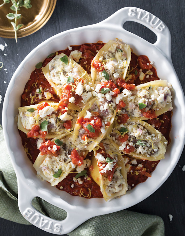 Greek Stuffed Shells