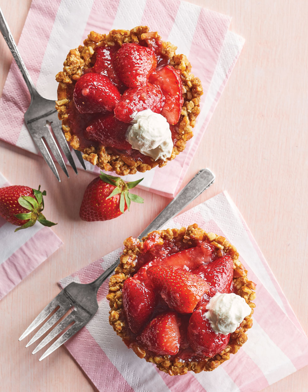 Mini Strawberry Pies Recipe