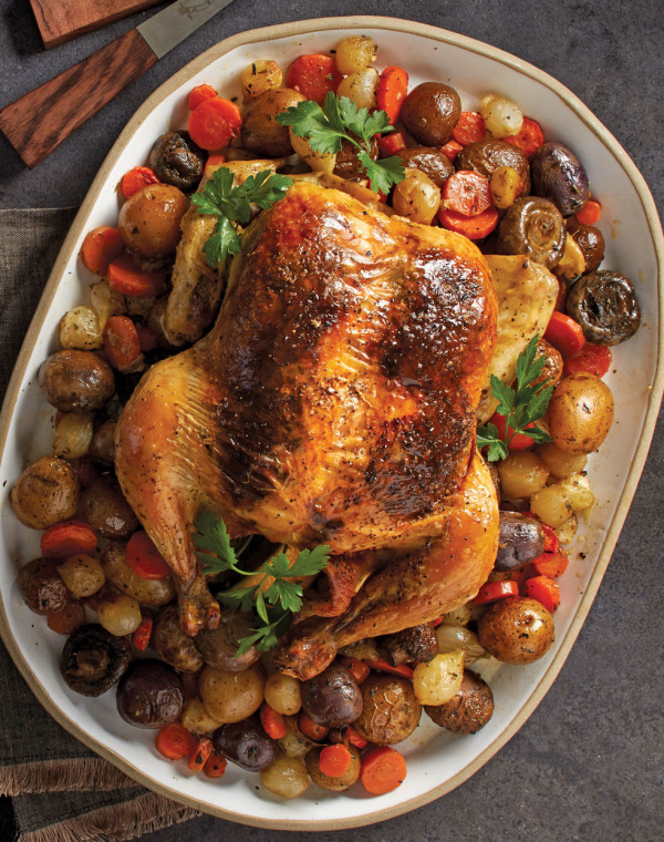 French Roasted Chicken with herbes de Provence