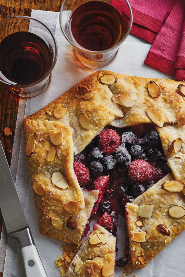 Berry Almond Crostata Recipe